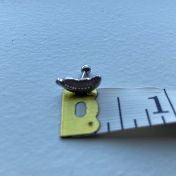 LAST CHANCE 16G Feather Cartilage/Tragus Earring - Picture 4 of 6